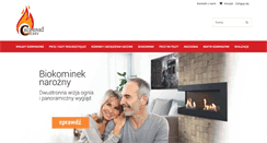 Desktop Screenshot of cichykominki.pl